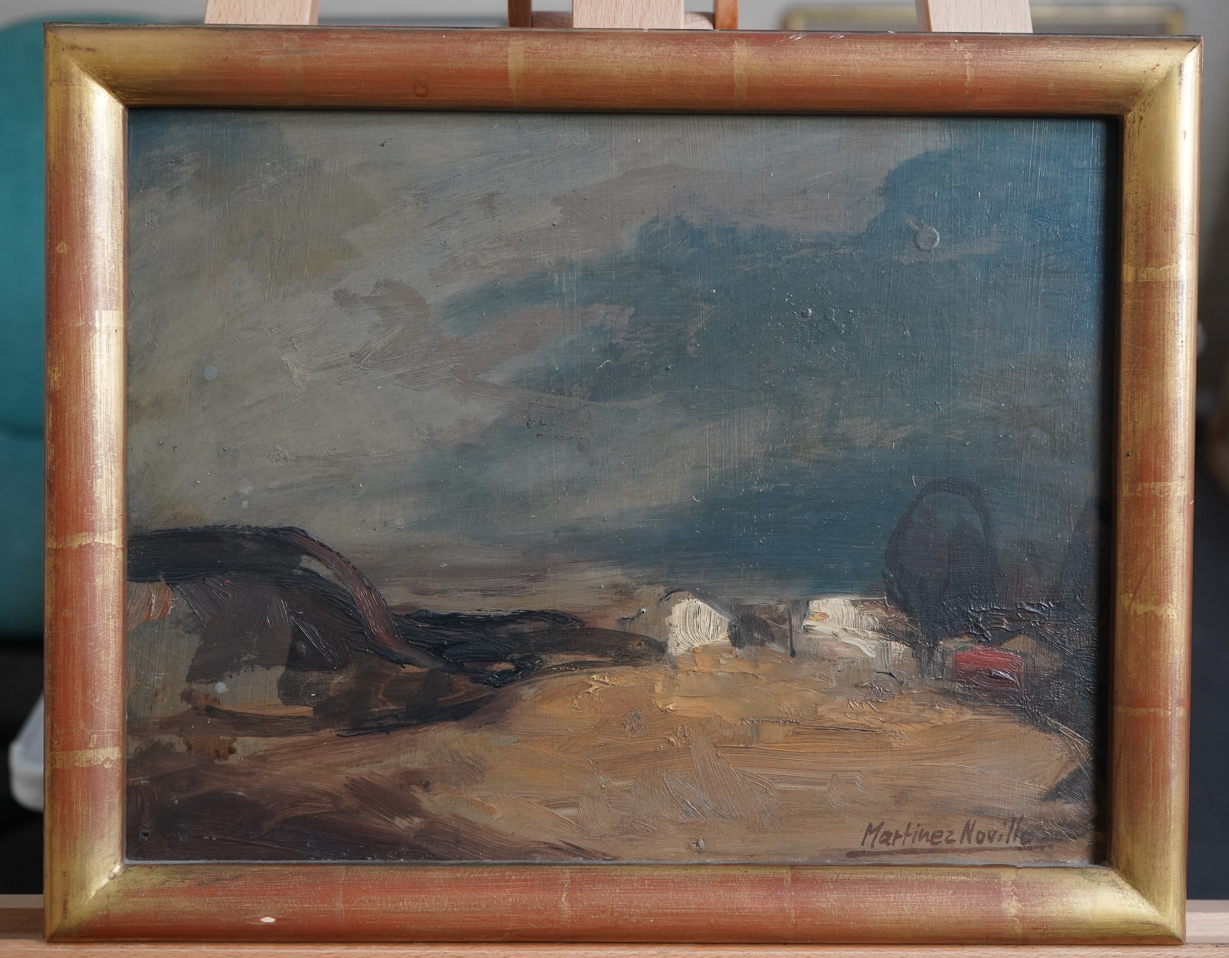 Cirilo Martinez Novillo, Spanish 1921-2008, 'Landscape'